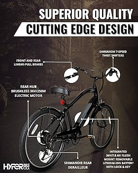 Hyper Electric Bike Key Replacement